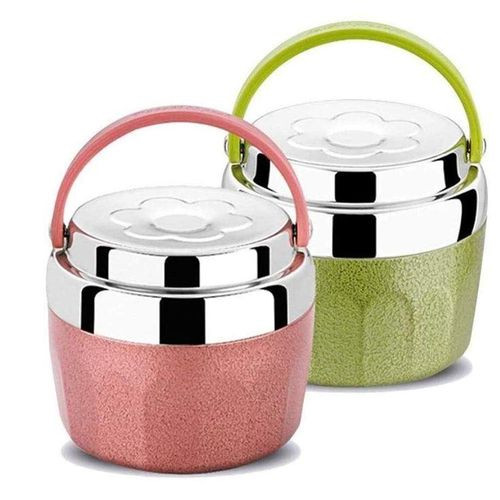 New Insulated Food Flask 1.4 Litre - Multi Colors