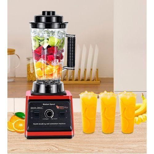 SILVER CREST Commercial Blender For Heavy Duty Work/ Bussiness & Small Grinder SC-9009 - Multicolor