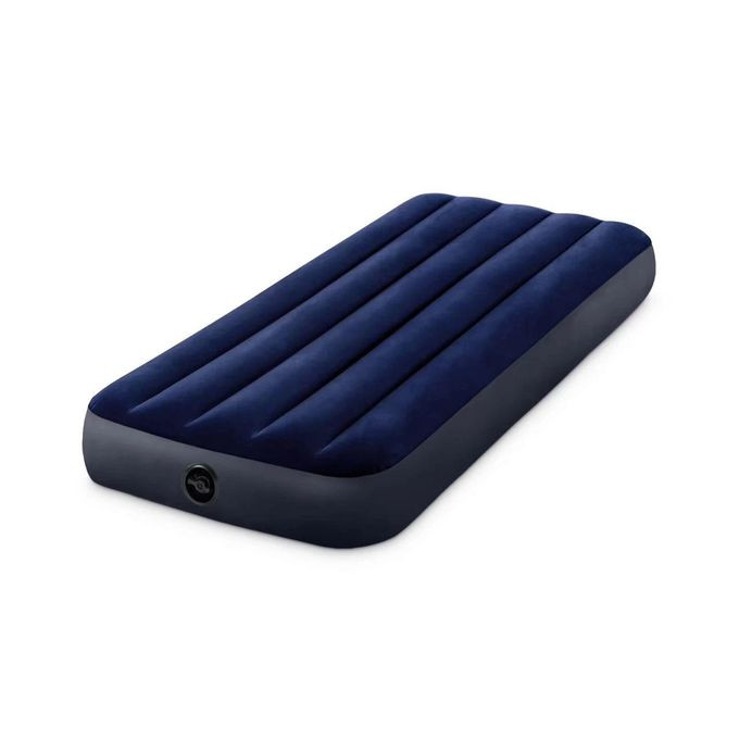 Single Air Mattress Green Blue