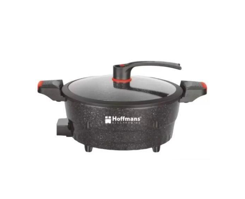 Hoffmans HM-3032, Micro Pressure Cooker, 8Ltr, 1500W - Black