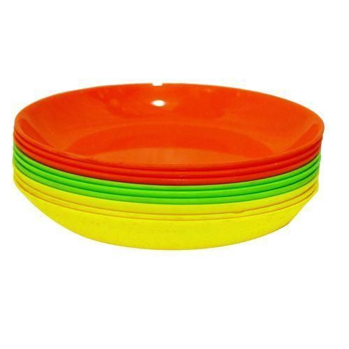 Melamine Plates - 9Pcs