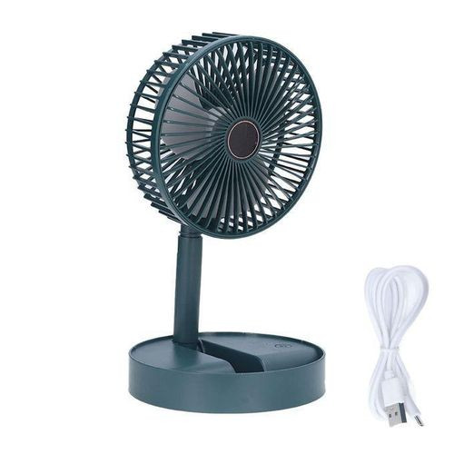 Rechargeable Foldable Handheld Air Cooler Fan - Assorted Colors