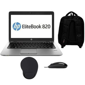 HP EliteBook 840 G2 Core i5 4GB RAM- 500GB HDD + 500GB External - Silver & Black