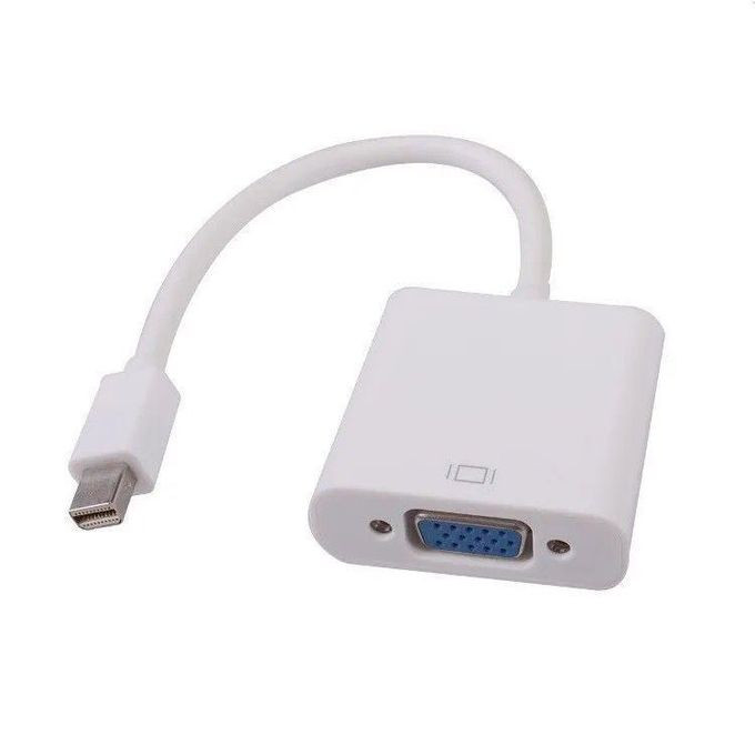 For MacBook Air Pro iMini Thunderbolt Mini DisplayPort Display Port Mini DP To VGA Cable Adapter 1080P for HDTV Monitor-