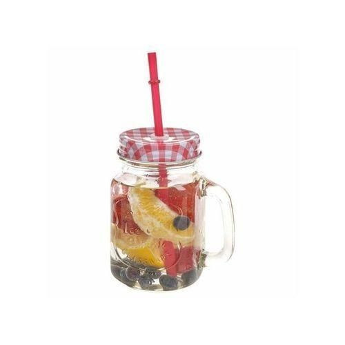 Multicolor Glass Mason Jar Cup Mug