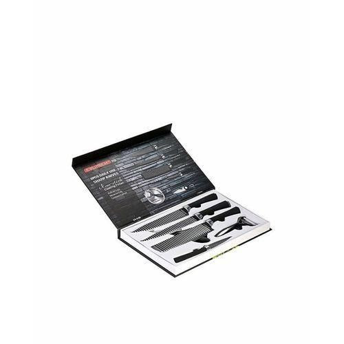 Everich 6-Piece Sharp Knife Set - Black & Silver