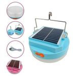Solar And Rechargeable LED Flood Light - multi-colour