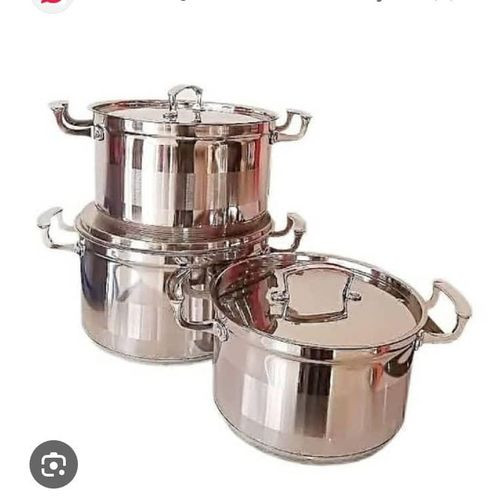 3Pcs Stainless Steel Sauce Pan