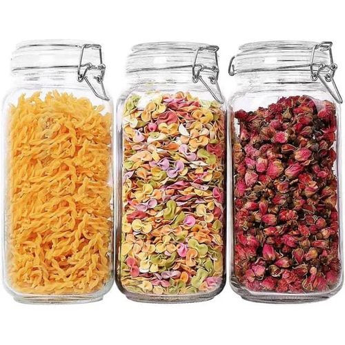 A Bon Apetit Glass Juice Jar With A Lid- White