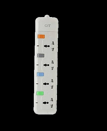 G & T UK 4 Way Extension - White