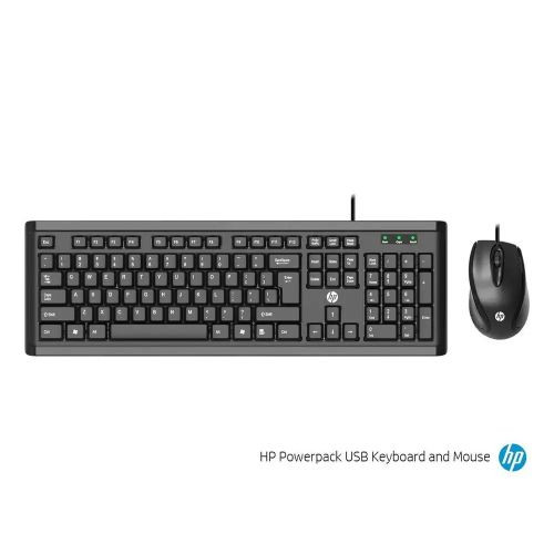 Hp Wireless Elite Keyboard & Mouse (with USB Wireless Nano Receiver) - Black