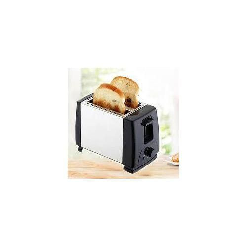 Hoffmans 2 Slice Electric Bread Toaster HM 8002 - Silver, Black