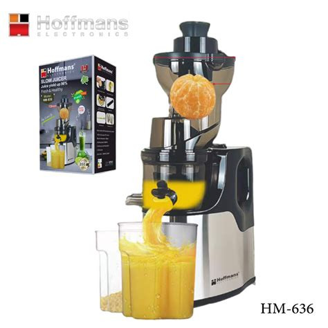 Hoffmans Slow Juicer & Juice Extractor--multicolor