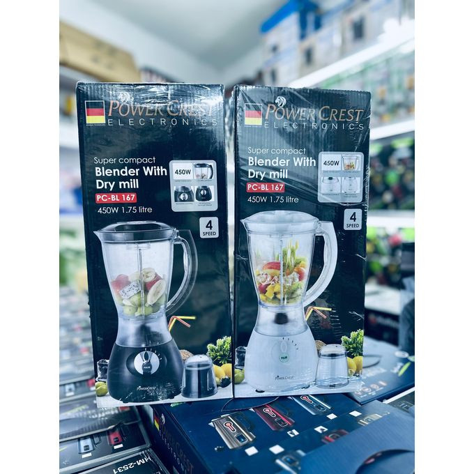 Power Crest 2-in-1 Blender – Blend & Grind with Ease