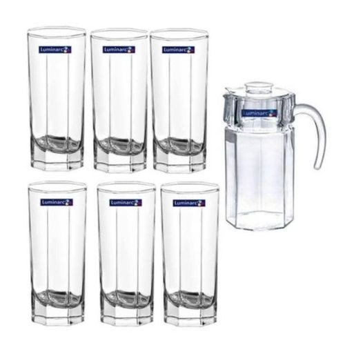 Lumiinarc 6pcs Glasses With A Jug