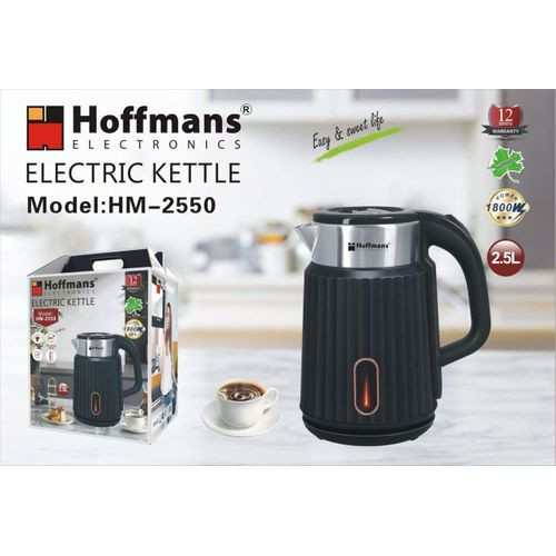 Hoffmans 2.5L Electric Kettle HM-2550 - Black
