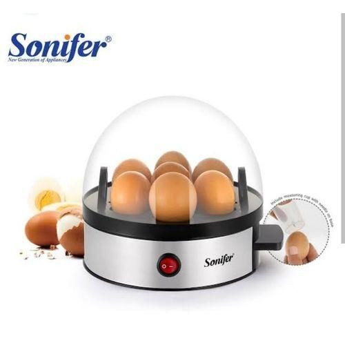 Sonifer 7 In 1 Egg Boiler- Black ,Silver