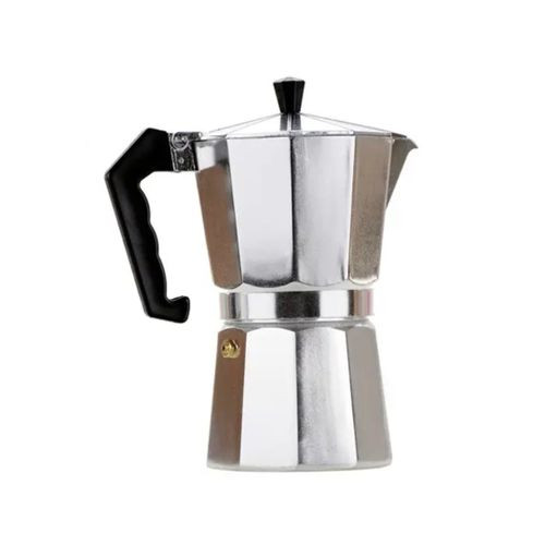 Coffee Maker Moka Pot (300ml Approx.)- Silver