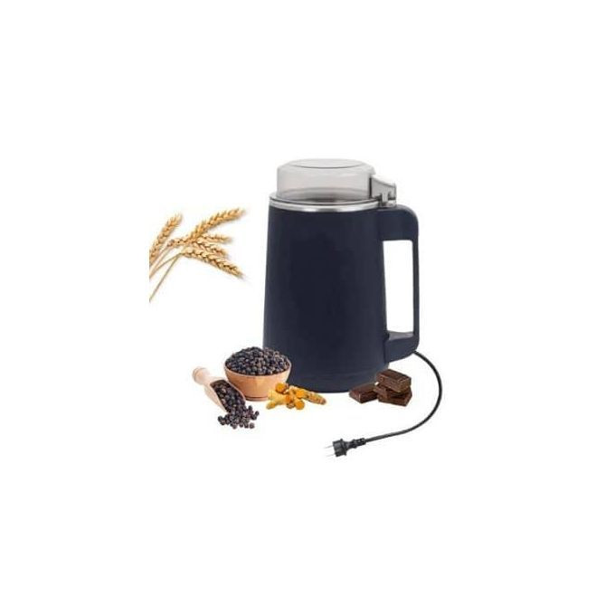 Hoffmans 500ml Eletric Coffee Powder Grinding Machine, Stainless Steel Spice Grinder Coffee Grinder For Grain, Chocolate, Coffee Beans, Nuts And More - Stainless Steel Blade, Safety Switch, Transparent Lid - Perfect For Home And Coffee Shop Use