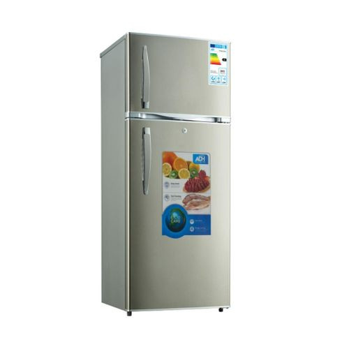 ADH 468 Liters Top Freezer Double Door Refrigerator With Deep Freezing Compartment–Grey/Silver