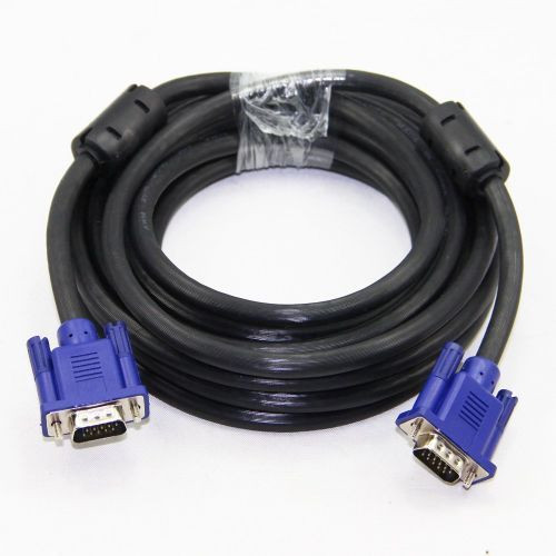 VGA 10m VGA To VGA High Quality Cable [Lecxo]