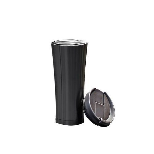 Insulated Stainless Steel Travel Mug, 500ml - Black