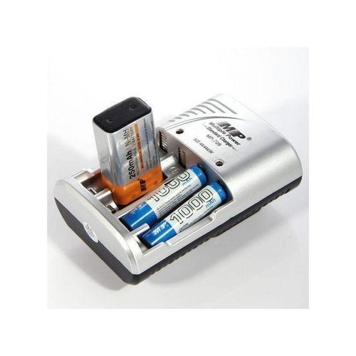 Electric Rechargeable Battery Charger Size AA,AAA and 9V.