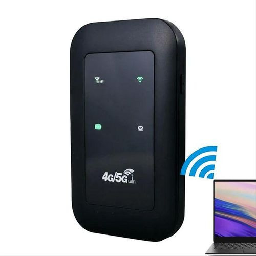 4G/5G Portable Mifi Device - Unlocked SIM Card- Black