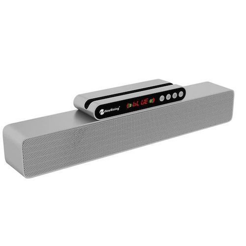 New Rixing Bluetooth Nr-5017 Sound Bar - Silver