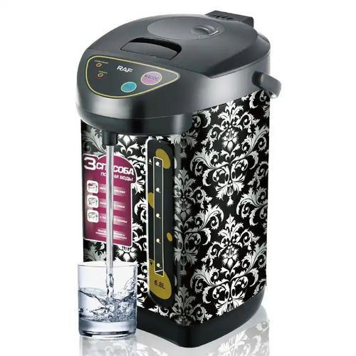 6.8 Large Electric Kettle For Boiling Water And Dispensing It-Multicolour