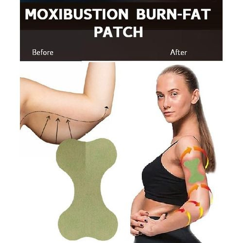 Herbal Burn Fat Patches, Slimming Patch, 10Pcs, -Green,