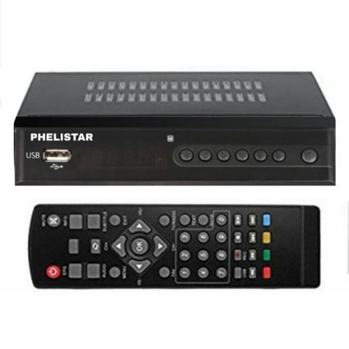 Phelistar Original Free To Air Decoder - Black