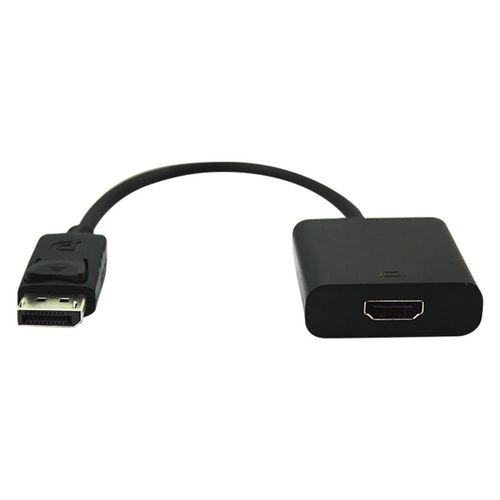 Display Port to HDMI Converter 10cm - Black