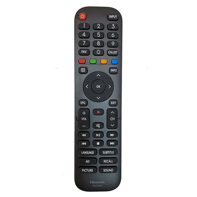Hisense Original Remote Control For Frameless Digital TVs- Black