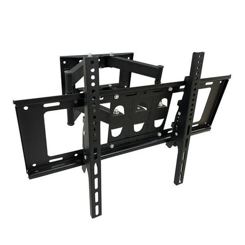 Universal Rotating TV Wall Mount Double Arm Fits 26" To 55"-Black