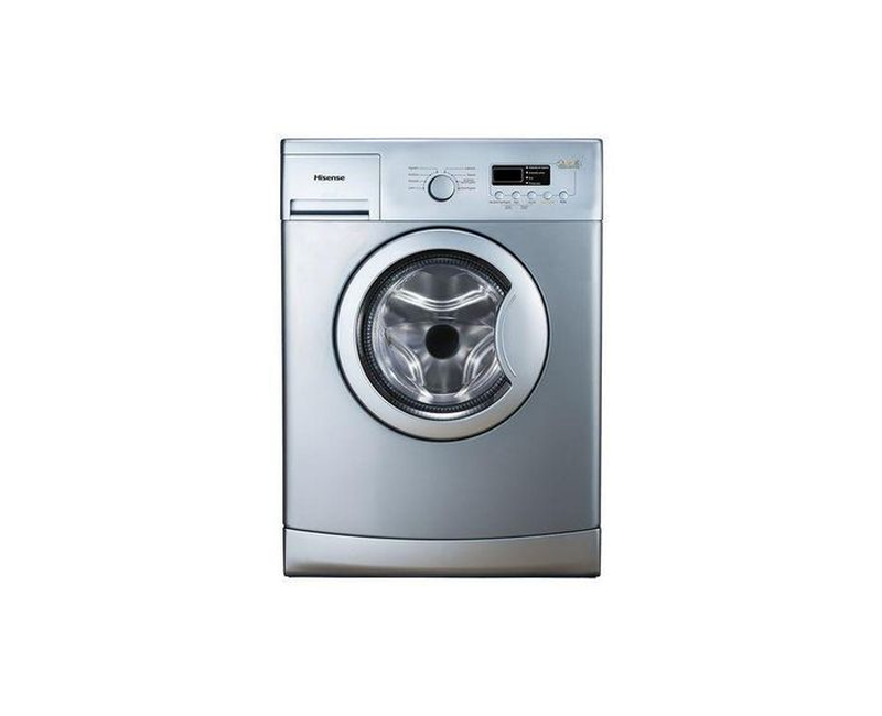 Hisense 9Kg Automatic Front Loading Washing Machine - Silver