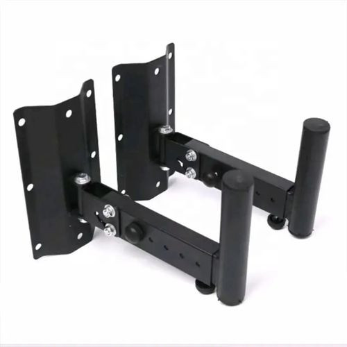 1 pair Speaker Sound Audio Media Support Stand Holder Fixed Fixed Wall Mount Bracket
