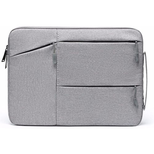 Laptop Bag Laptop Bag 13.3/14 Inch Briefcase Business Casual Portable Notebook Bag for Laptop Notebook Travel School Light Grey/Dark Gray Laptop Shoulder Bag Carrying Case..