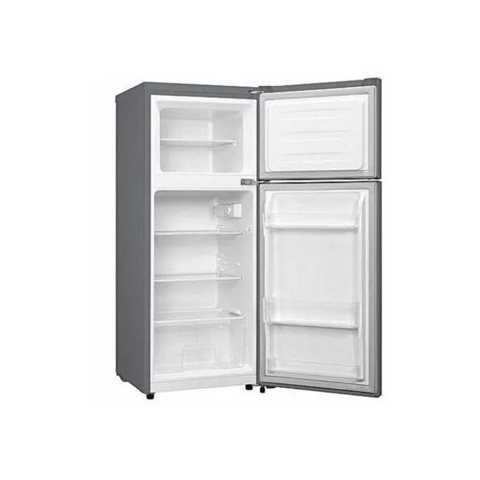 ADH 175 Litres Double Door Refrigerator With Deep Freezing Compartment-Grey/Silver