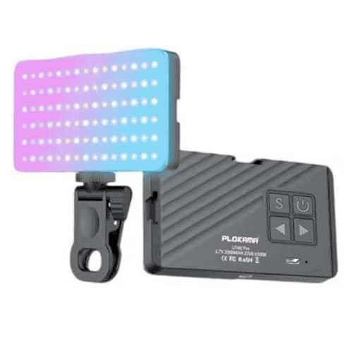 Plokama U160 Pro RGB LED Lighting Video Light Studio Lighting Portable Mini Photography Light RGB Led Video Light For D24 Mobile