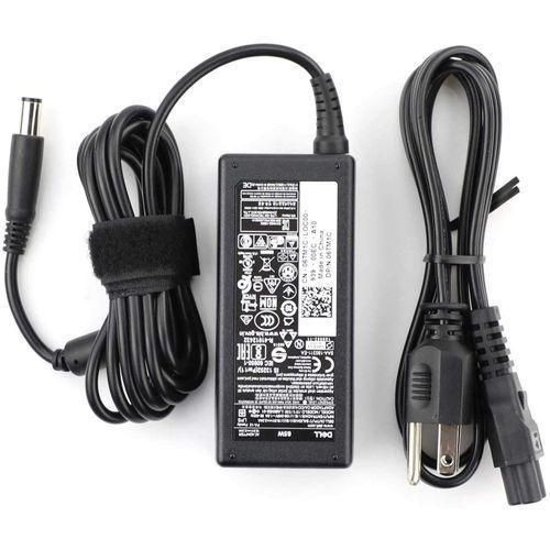 DELL 65W - 19.5V3.34A Big Pin Laptop Adapter (with Power Cord) - Black