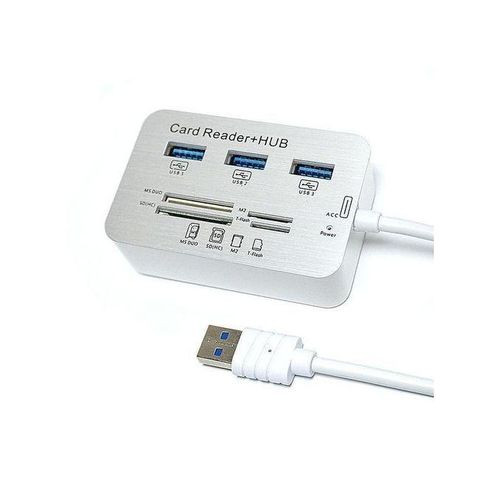 7 in 1 USB 3.1/3.0 Combo Card Reader Hub, Ultra Fast Speed -.