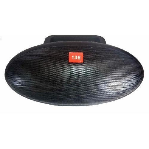 FM Portable Wireless Speaker Radio - Black