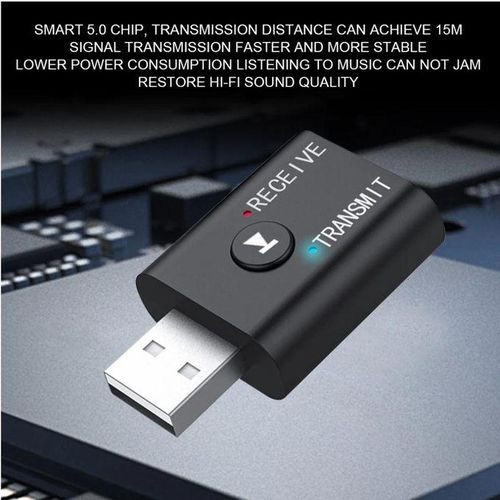 Bluetooth Receiver And Transmitter-Black