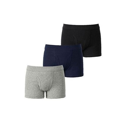 New Virgin 3 Pack Of Men's Cotton Boxer Briefs - Multicolour