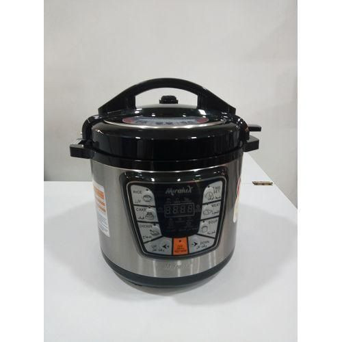 Miralux Multifunctional Electric Pressure Cooker With Timer-Black