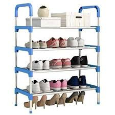 Shoe Rack Blue
