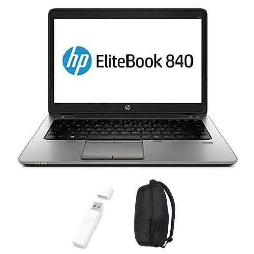 Hp Refurbished Ultrabook Intel Core- I5 8GB RAM 500GB Plus Free Bag And Flash Disk - Black