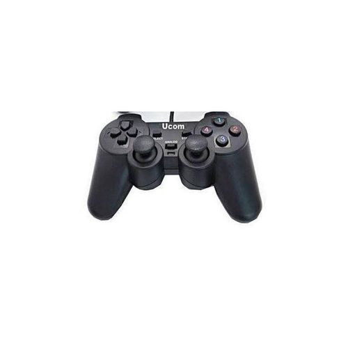 UCOM USB GamePad Single Controller Joystick For PC – Black.