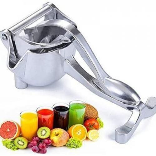 Stainless Steel Manual Fruit Press Squeezer Juicer Extractor-Silver...